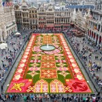 Floral carpet